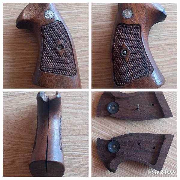 Plaquette pour revolvers Smith et wesson