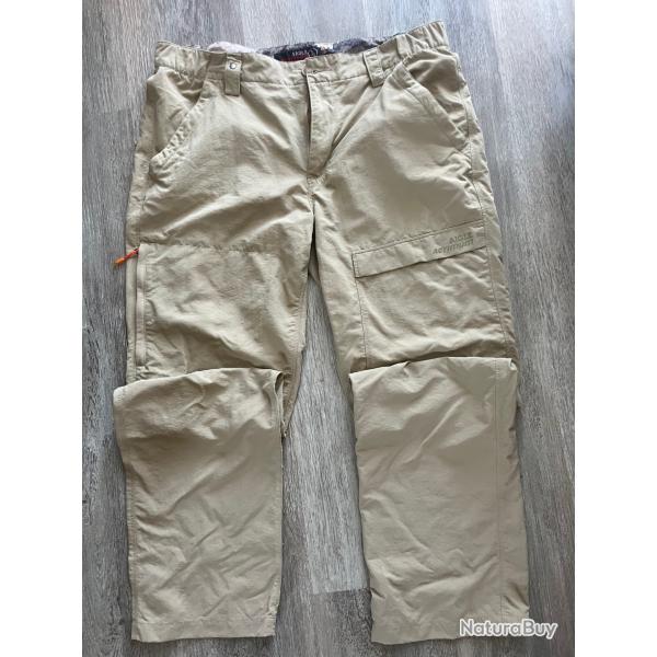 pantalon randonne, chasse , AIGLE 46 polyester tat neuf
