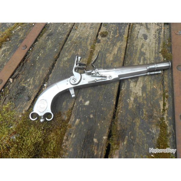 PISTOLET A SILEX ECOSSAIS ENTIEREMENT FER