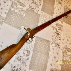 Fusil de voltigeur Mle 1777 M 1814/1843 Manufacture REALE de TORINO ( Royaume de Piémont-Savoie)