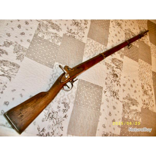 Fusil de voltigeur Mle 1777 M 1814/1843 Manufacture REALE de TORINO ( Royaume de Pimont-Savoie)