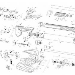Kit de Joints pour pistolet Walther LP400