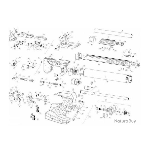 Kit de Joints pour pistolet Walther LP400