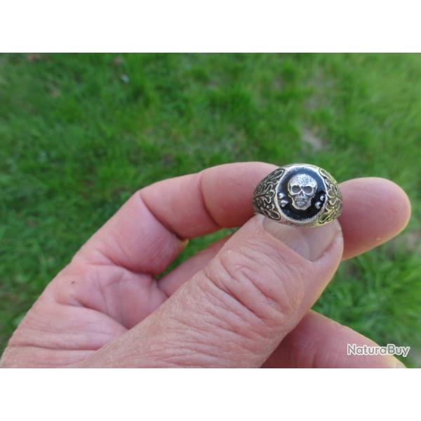 quipement militaire allemand, bague tte de mort ww2