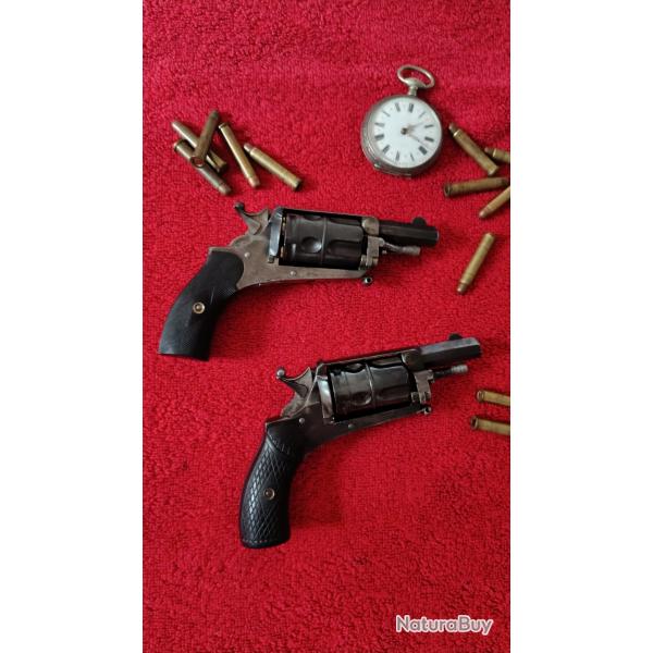 Lot de 2 revolvers 6mm velodog Debouxtay