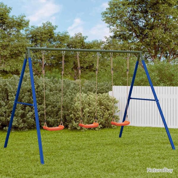 Ensemble de balanoire d'extrieur avec 3 balanoires