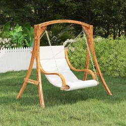 Balancelle sans balançoire et coussin Bois courbé