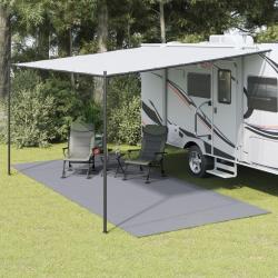 Tapis de tente gris clair 5x2,5 m