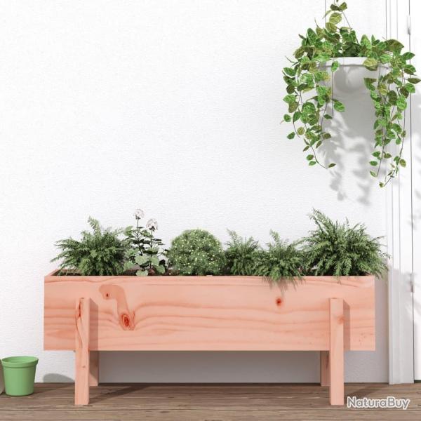 Lit surlev de jardin 101x30x38 cm bois douglas massif