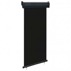 Auvent latéral de balcon 85x250 cm noir