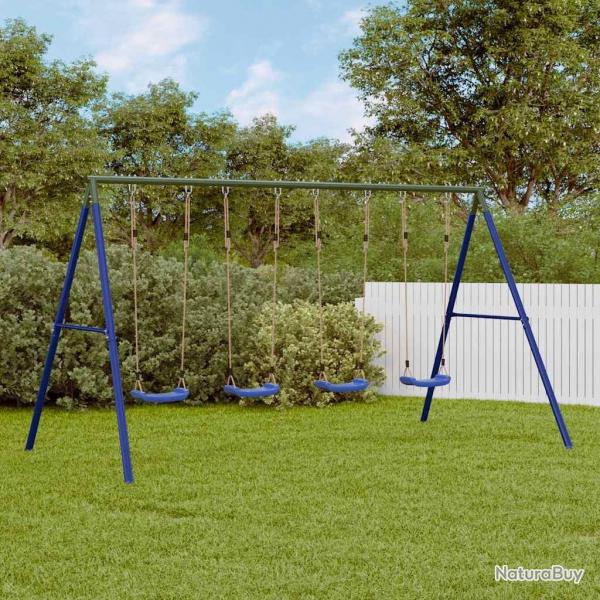 Jeu de balanoire d'extrieur avec 4 balanoires