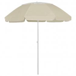 Parasol de plage jaune sable 300 cm