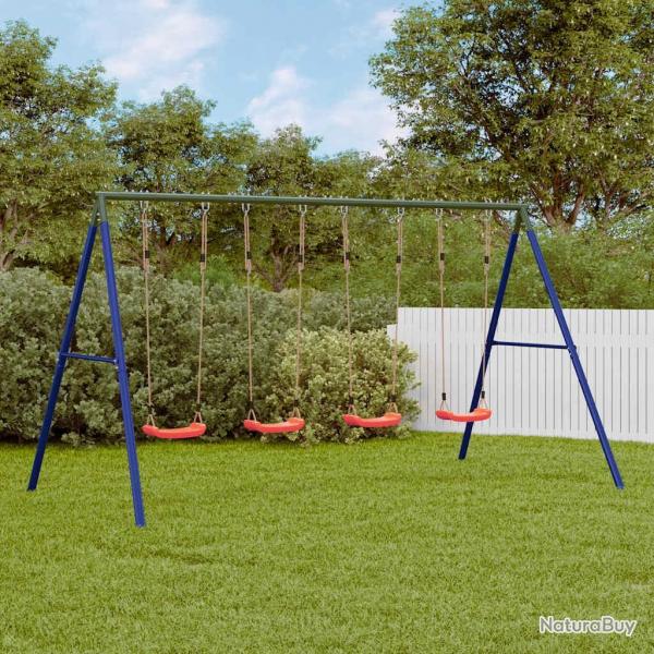 Jeu de balanoire d'extrieur avec 4 balanoires