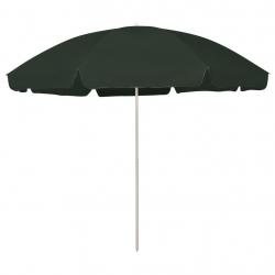 Parasol de plage vert 300 cm