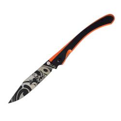 LUC63LTOB2LC Couteau pliant LUG " C63 Bad Boy Noir/orange"