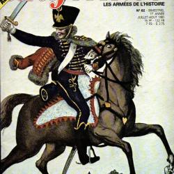 revue uniformes 62 fantassin allemand 1915-1918, 1870 l'armée de metz, 1812 le hussard