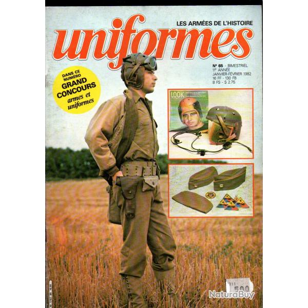 revue uniformes 66 le tankiste de normandie us part 2, 1735 dragon de vitry, index gnral,