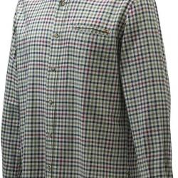 BERETTA CHEMISE WOOD PLAIN COLLAR SHIRT M