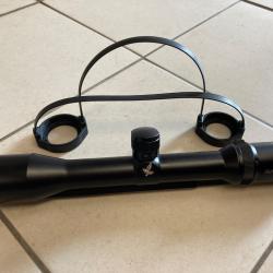 Vends lunette SWAROVSKI 1,5-6x42 Habicht rail prismatique