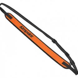 AIMPOINT BRETELLE NEOPRENE ORANGE ET NOIR