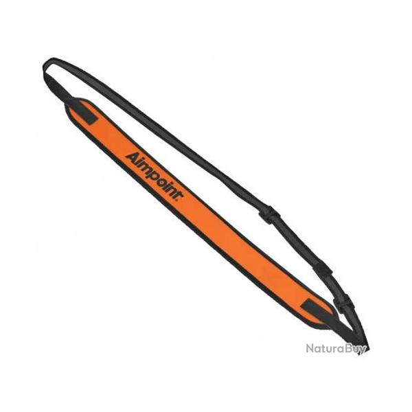 AIMPOINT BRETELLE NEOPRENE ORANGE ET NOIR