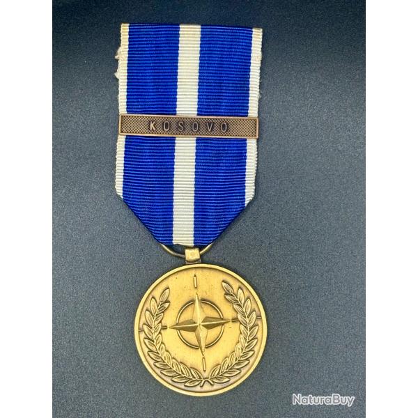 (34.001) Mdaille de l'OTAN pour le Kosovo - Agrafe Kosovo