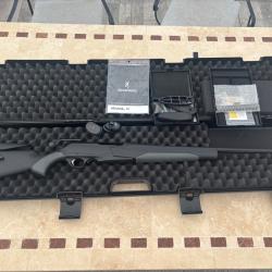 Carabine à culasse linéaire Browning Maral s.f Nordic - Cal.9.3x63