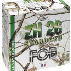 Cartouches de chasse acier FOB ZH26 standard cal.16 26gr par 25