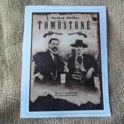 AUTOCOLLANT WESTERN TOMBSTONE