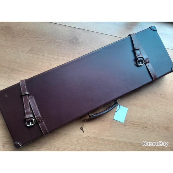Mallette luxe cuir vachette.