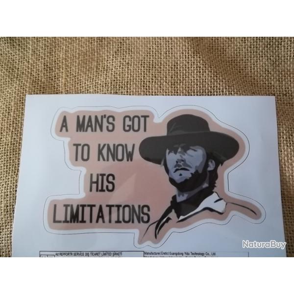 AUTOCOLLANT CLINT EASTWOOD A