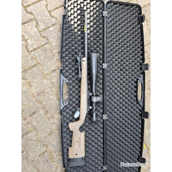 Bergara B14 HMR .308 + lunette FFP + valise - Pack TLD complet - 170 coups