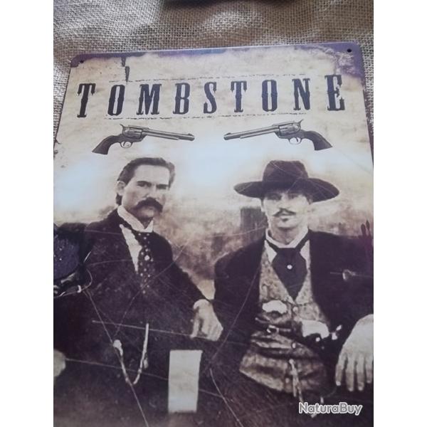 plaque  dco western tomstone