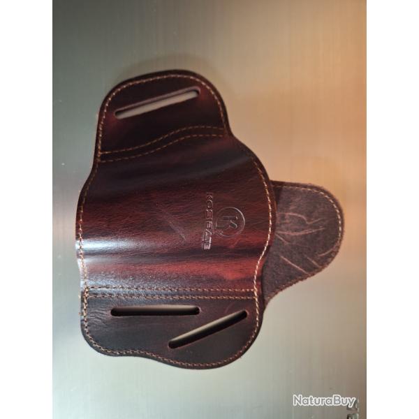 Holster en cuir
