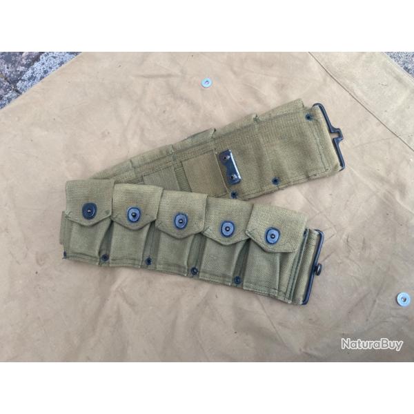 Ceinturon US clip GARAND