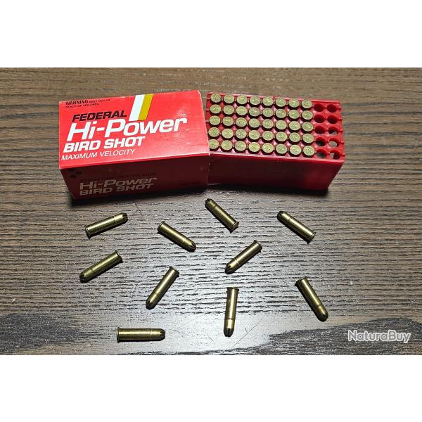 3 Boites de 50 cartouches de grenailles FEDERAL Hi-Power BIRD SHOT made in USA 22LR