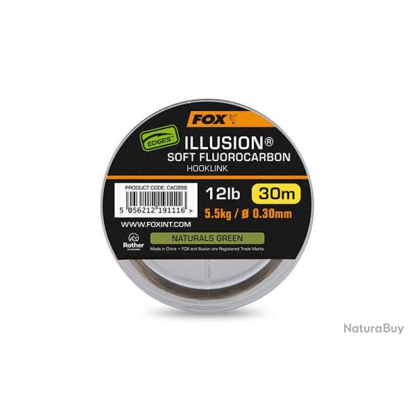 FOX Illusion Soft Fluorocarbon 12lb 5.5kg  (0.30mm)