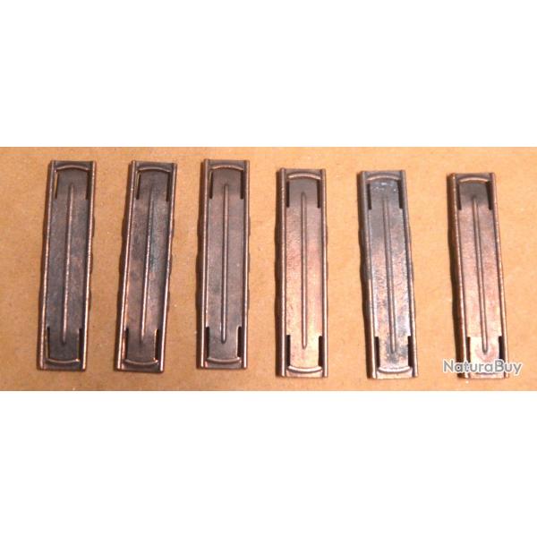 un Lot 6 lames mauser G98 WW1 L37