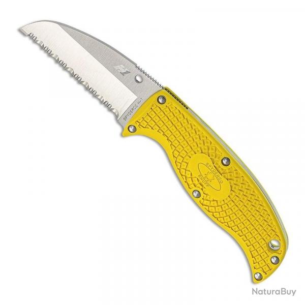 Poignard "Enuff Salt"  dents [Spyderco]