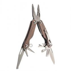 Outil multifonction Herbertz 9P FACON BOIS INOX + etui