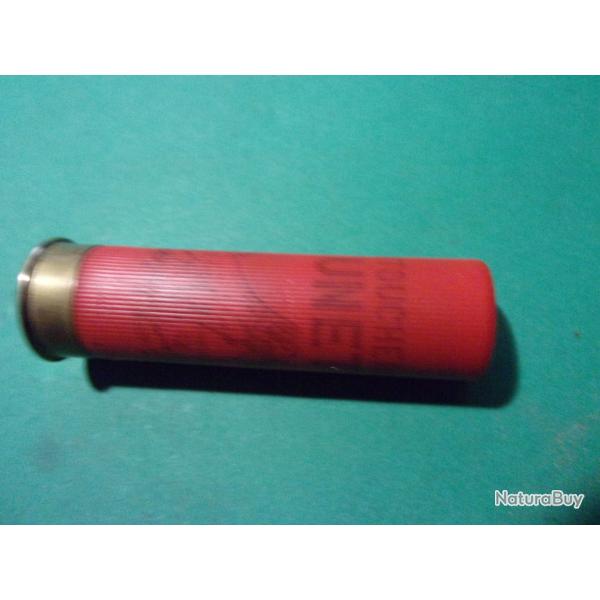 Cartouche de chasse cartoucherie TUNET cal; 24 tui plastic rouge, plomb N 8