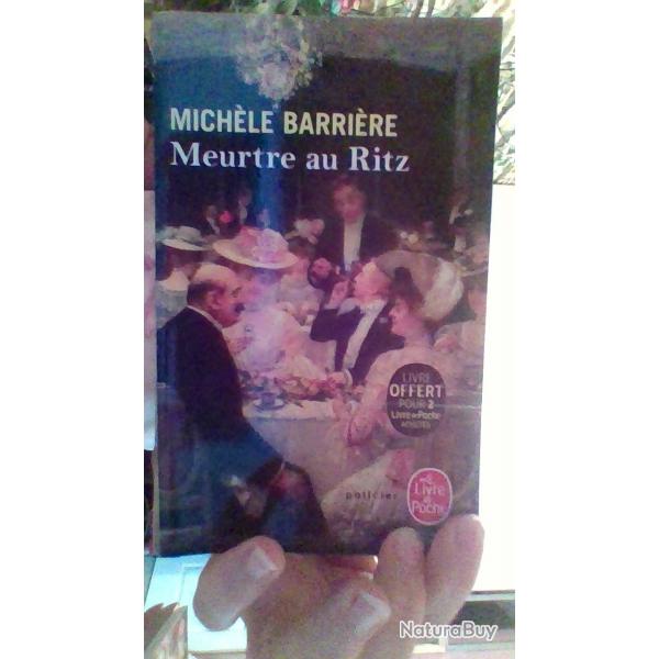 Meurtre au Ritz par Michle Barrire - Le livre de poche -