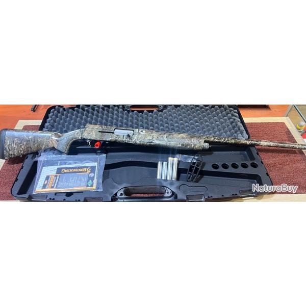 FUSIL SEMI AUTO BROWNING A5 CAMO MOBUC CAL.12/76 - 76CM - OCCASION