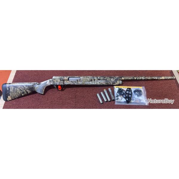 FUSIL SEMI AUTO BROWNING A5 CAMO MOBUC CAL.12/89 - 76CM - OCCASION