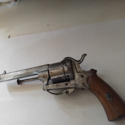 pistolet a broche  genre lefaucheux en 7mm crome