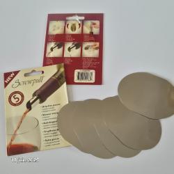 Verseur Screwpull Anti-gouttes et bec verseur, 10 feuilles  pour les bouteilles de vin