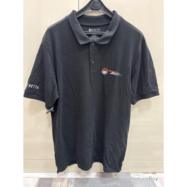 !! NEUF !! POLO BERETTA NOIR taille xl