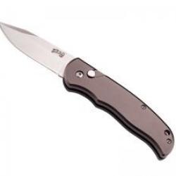 Couteau Herbertz  SELEKTION ALU GRIS INOX lame acier 420