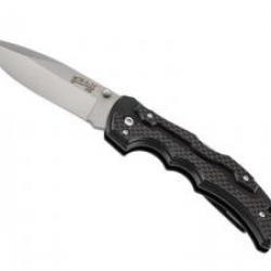 Couteau Herbertz  SELEKTION G10/F.CARBONE INOX lame acier 440 sablé à cran et à bouton double