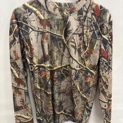 !! NEUF !! TEE SHIRT MANCHE LONGUE kaki TAILLE s